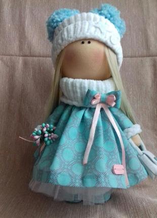 Интерьерная кукла текстильная кукла тильда кукла
