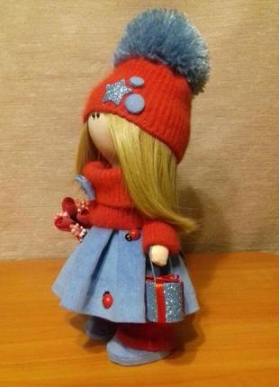 Интерьерная кукла текстильная кукла тильда кукла5 фото