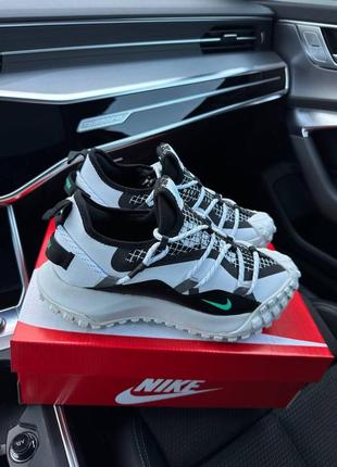 Мужские кроссовки nike acg mountain fly low white black mint5 фото