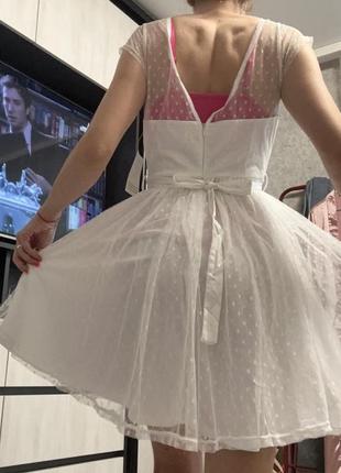 Вишукана сукня плаття біле3 фото