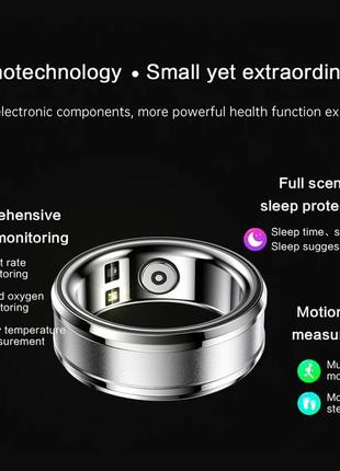 Смарт-кільце, здоров'я моніторинг, в стилі oura ring7 фото