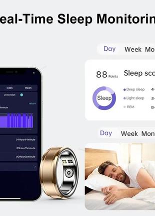 Смарт-кільце, здоров'я моніторинг, в стилі oura ring3 фото