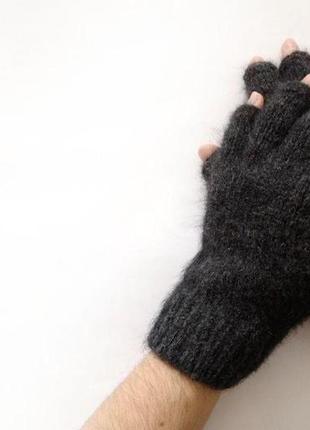 Чоловічі рукавички для it програмістів альпака2 фото