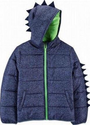 Теплая куртка carters динозавр на 4-5 лет курточка еврозима2 фото