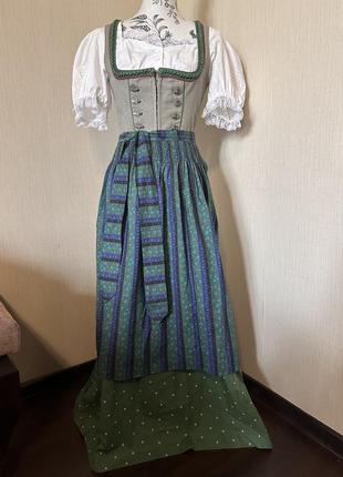 Вінтажна австрійська сукня дірндль5 фото