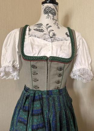Вінтажна австрійська сукня дірндль6 фото