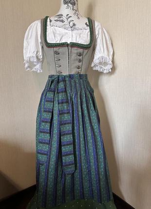 Вінтажна австрійська сукня дірндль7 фото