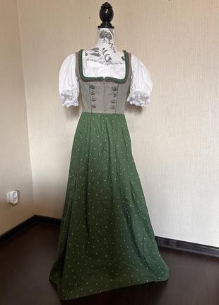 Вінтажна австрійська сукня дірндль3 фото