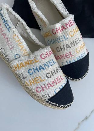 Эспадрильи в стиле chanel5 фото