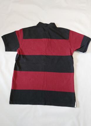 Поло vintage stussy striped polo3 фото