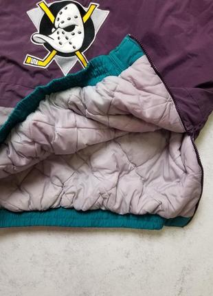 Винтажный аноракanaheim mighty ducks 90s nhl apex one8 фото