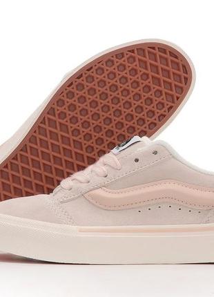 Vans old skool knu beige кеди7 фото