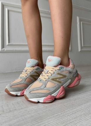 Кроссовки new balance 9060 pink new