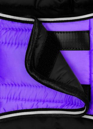 Курточка-накидка для собак airyvest, xs, b 33-41 см, с 18-26 см фиолетовый4 фото