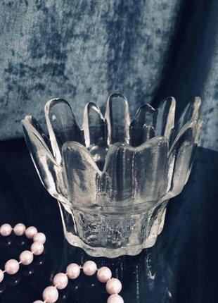 🔥 свічник 🔥 підсвічник ваза швеція кришталь колекційна авторська1 фото