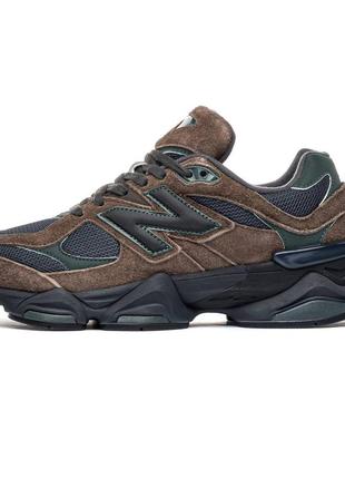 Стильные кроссовки хорошего качества в стиле new balance 9060 brown4 фото