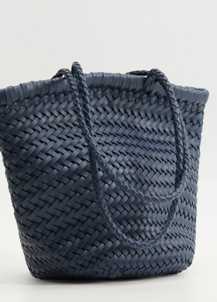 Плетена сумочка mango (dragon diffusion)