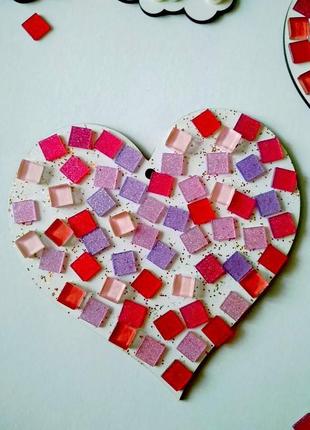 Мозаика сердце  детская игрушка- развивашка  подарок ребенку набор для творчества4 фото