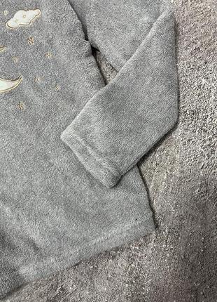 Сіра піжамна кофтинка2 фото