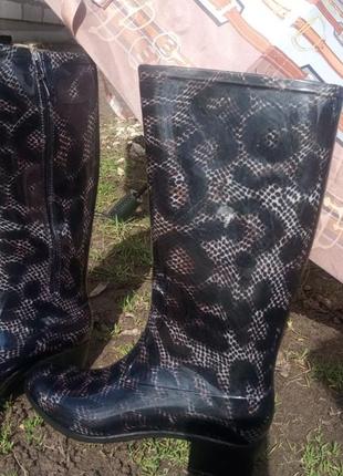 Сапоги женские резиновые