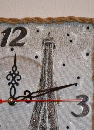 Годинники настінні "париж"2 фото