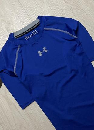 Чоловіча компресійна термо футболка under armour, розмір м3 фото