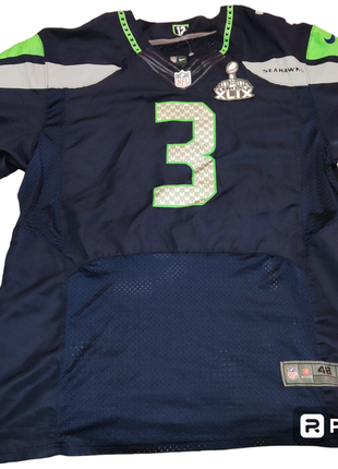 Футболка jersey nike nfl seattle seahawks, wilson1 фото