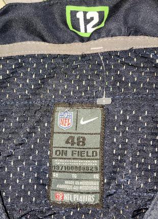 Футболка jersey nike nfl seattle seahawks, wilson8 фото