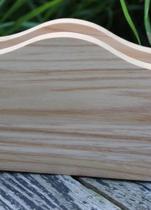 Салфетниця деревянна1 фото