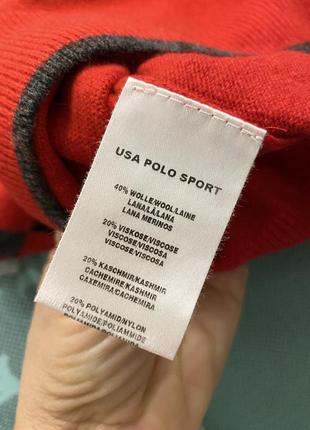 Мужской свитер американского бренда usa.polo.sport.company5 фото