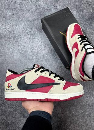 Чоловічі кросівки nike sb dunk red3 фото