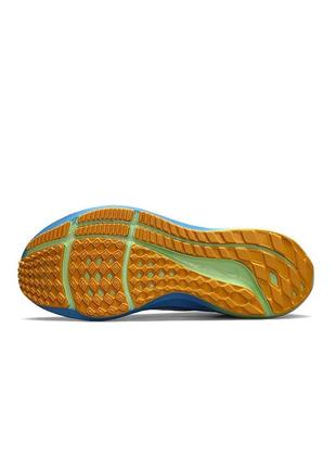 Кроссовки женские для бега nike air zoom blue green красивые серые легкие качественные кроссовки демисезонные4 фото