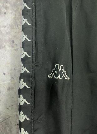 Мужские крутые оригинальные брюки с лампасами kappa размер s4 фото