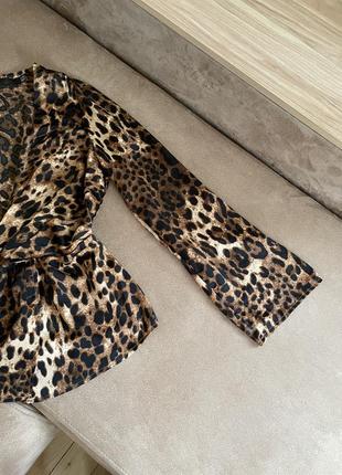 Шикарна леопардова блуза від missguided2 фото
