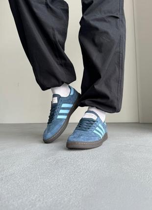 Кроссовки adidas spezial blue7 фото