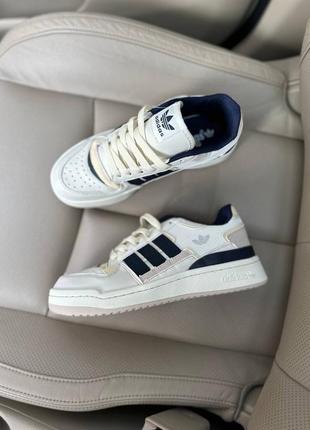 Кросівки adidas forum exhibit low beige бежеві жіночі / чоловічі