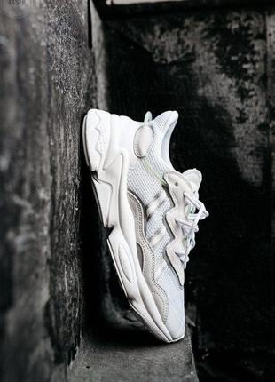 Кросівки adidas ozweego white reflective6 фото