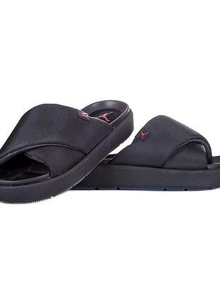 Женские шлепанцы jordan sophia slide black red (w) dd9277-060 (оригинал)