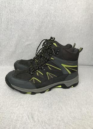 Кожаные водонепроницаемые  ботинки лежаные ботинки mountain warehouse isodry2 фото