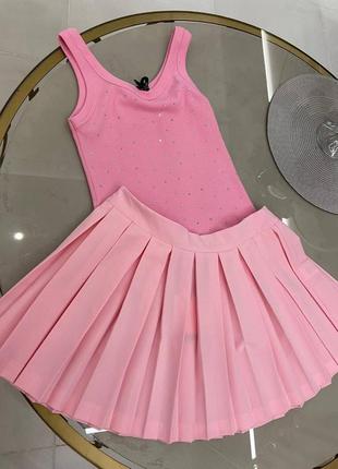 Розовая юбка lumina2 фото