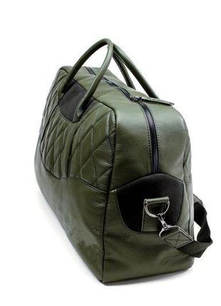 Дорожная сумка из натуральной кожи auto-sport bag tb003-41 фото