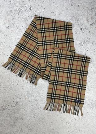 Burberry vintage nova check wool scarf шарф оригінал