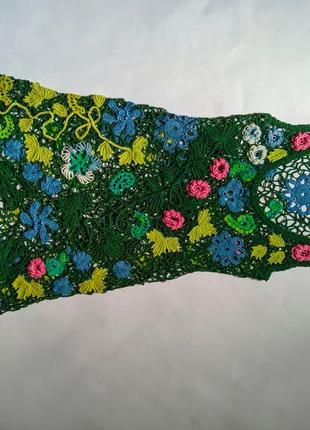 Плаття гачком ірландське мереживо «вальс квітів».5 фото