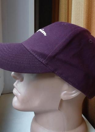 Кепка бейсболка  champion baseball cap бордовая оригинал3 фото