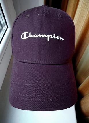 Кепка бейсболка  champion baseball cap бордовая оригинал1 фото