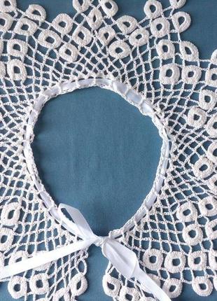 Воротник крючком