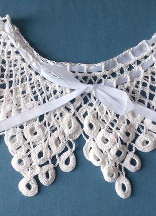 Воротник крючком