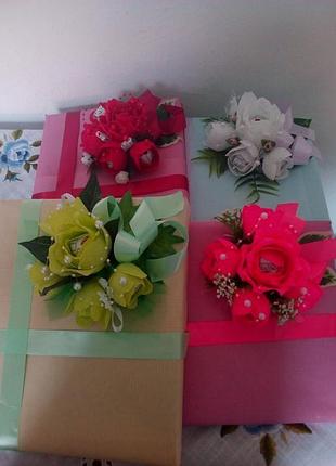 Оформление коробки конфет