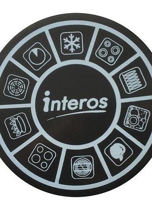 Чайник interos млечный путь эмалированный для всех видов кухонных плит 2,2 л (6057)