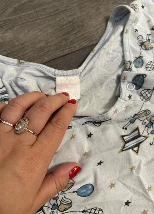 99 грн женская ночная рубашка для кормящих беременных3 фото